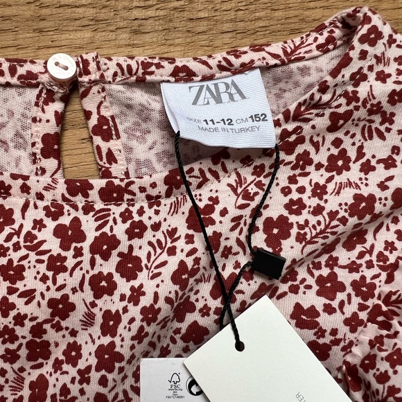 NWT Zara Girls Top size 11-12 - Picture 3 of 3